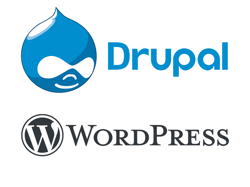 drupal wordpress